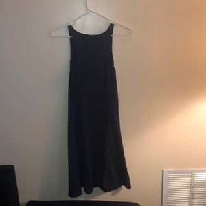 Navy blue tank top dress.